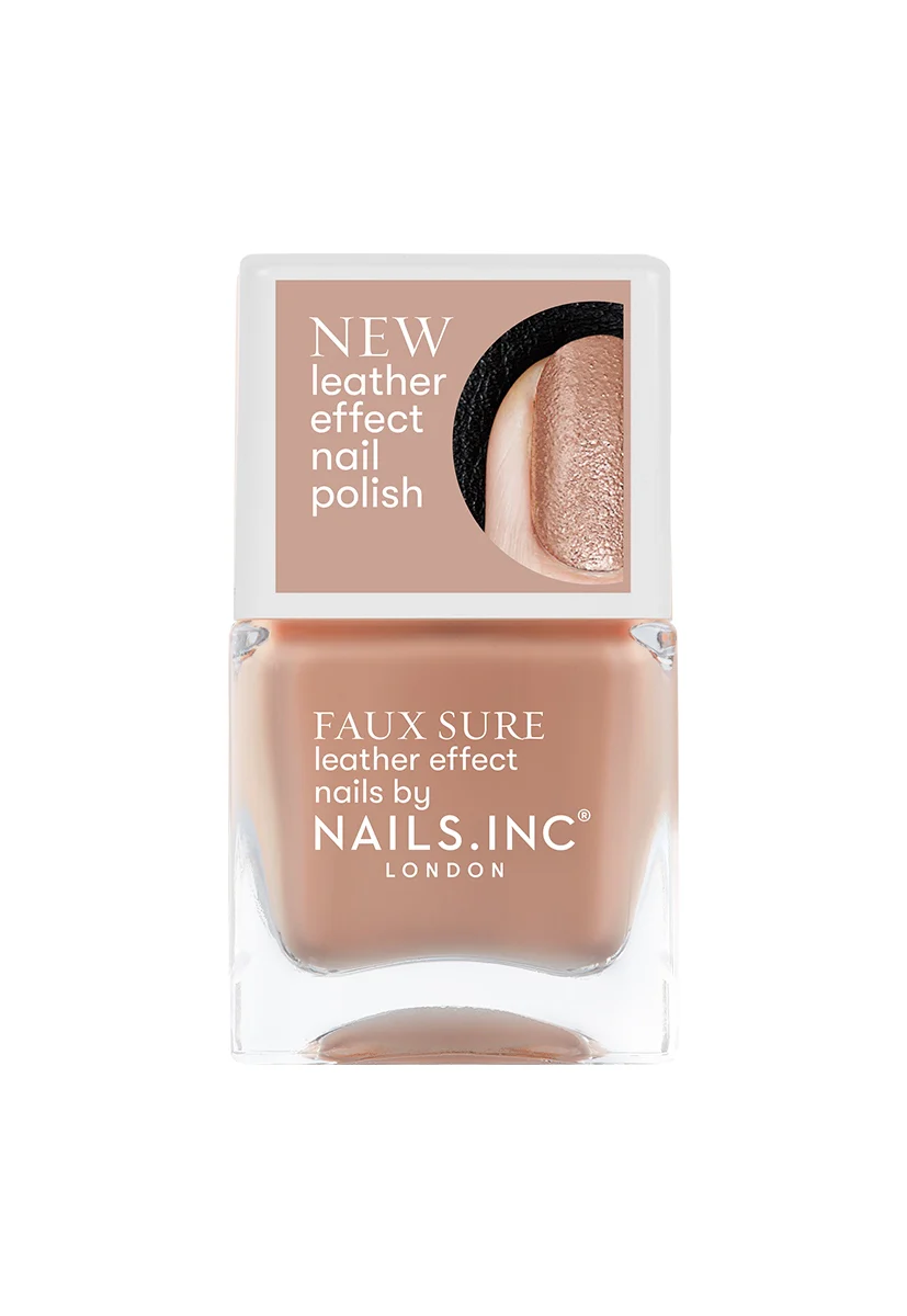 100% Genuine Leather Effect Nail Polish
