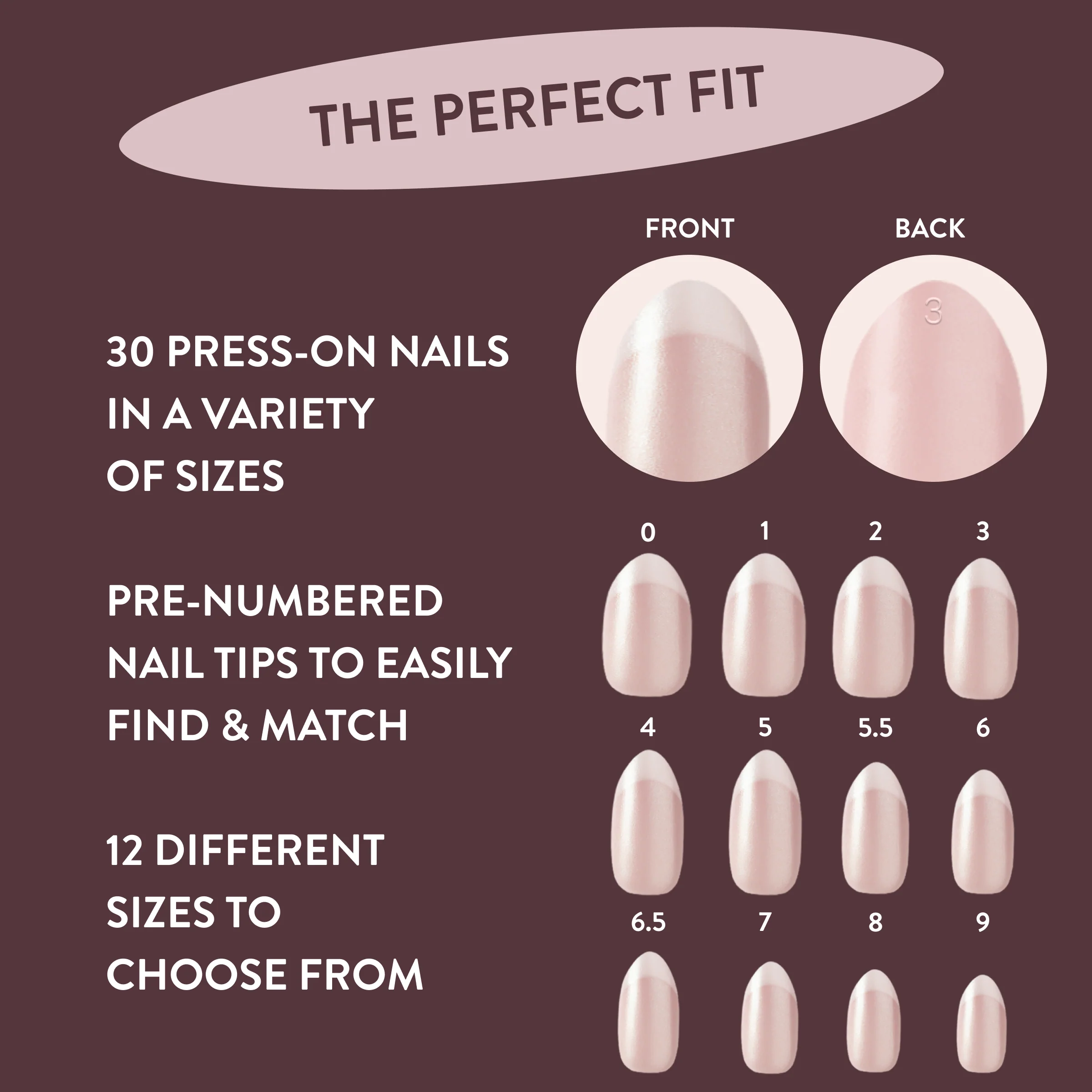 All Out Olivia Glaze French Tip Press-On Nails - Image 7