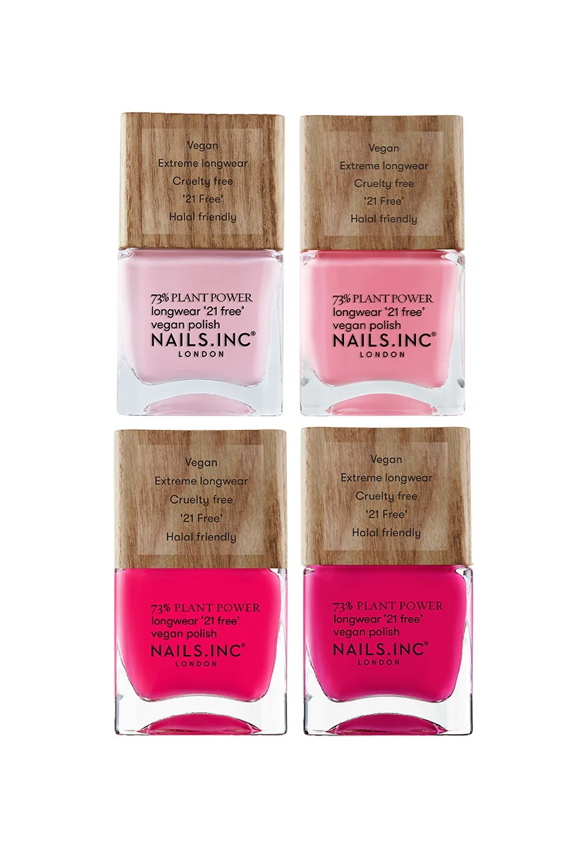 Best of Blush 4-Piece Plant Power Nail Polish Set