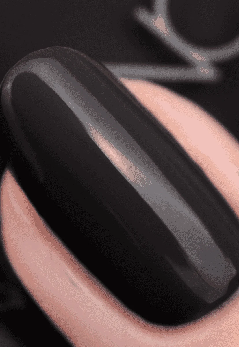 Black Taxi Gel Effect Nail Polish - Image 3