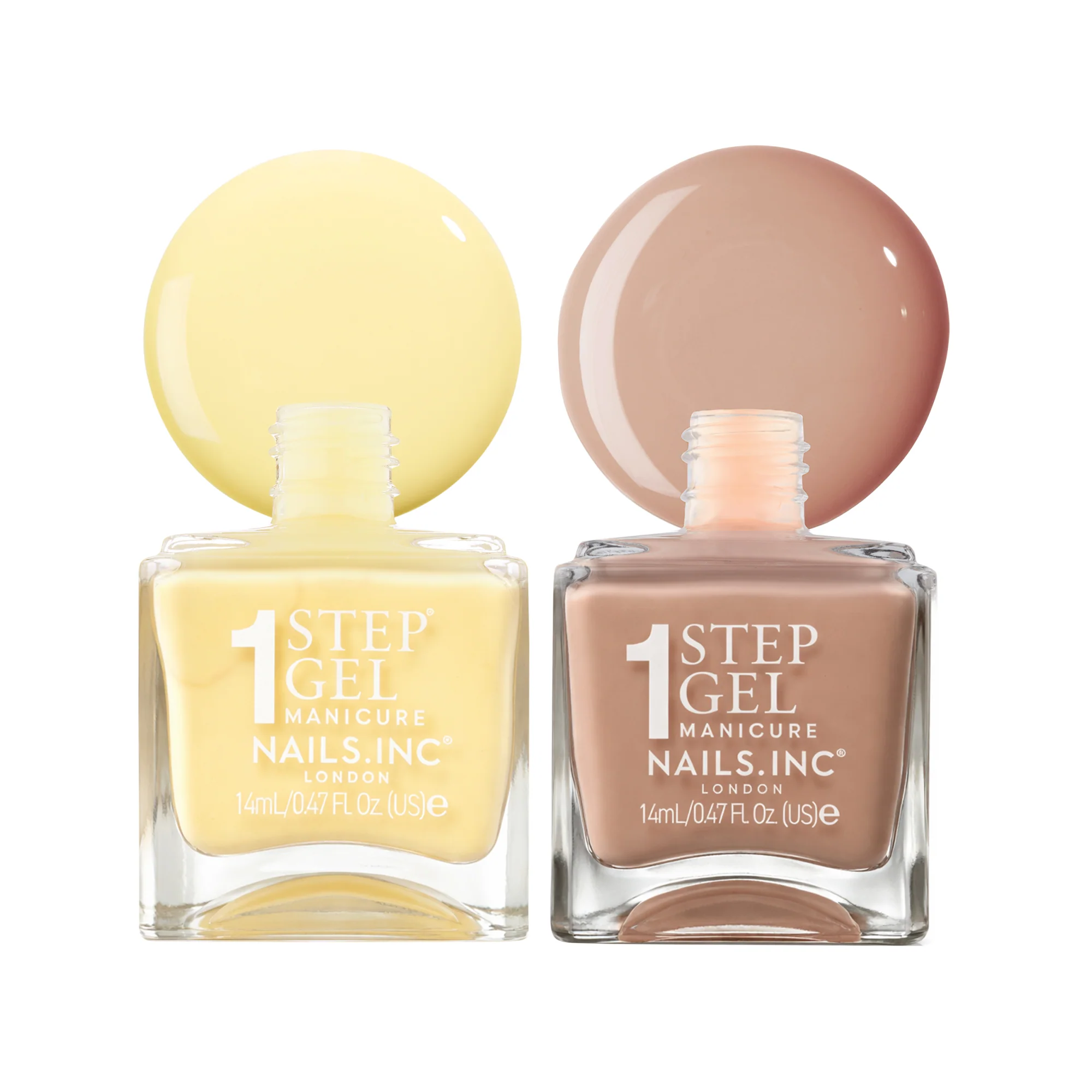 Butter Crème Nail Polish Duo - 1-Step Gel It's Topless - Image 3