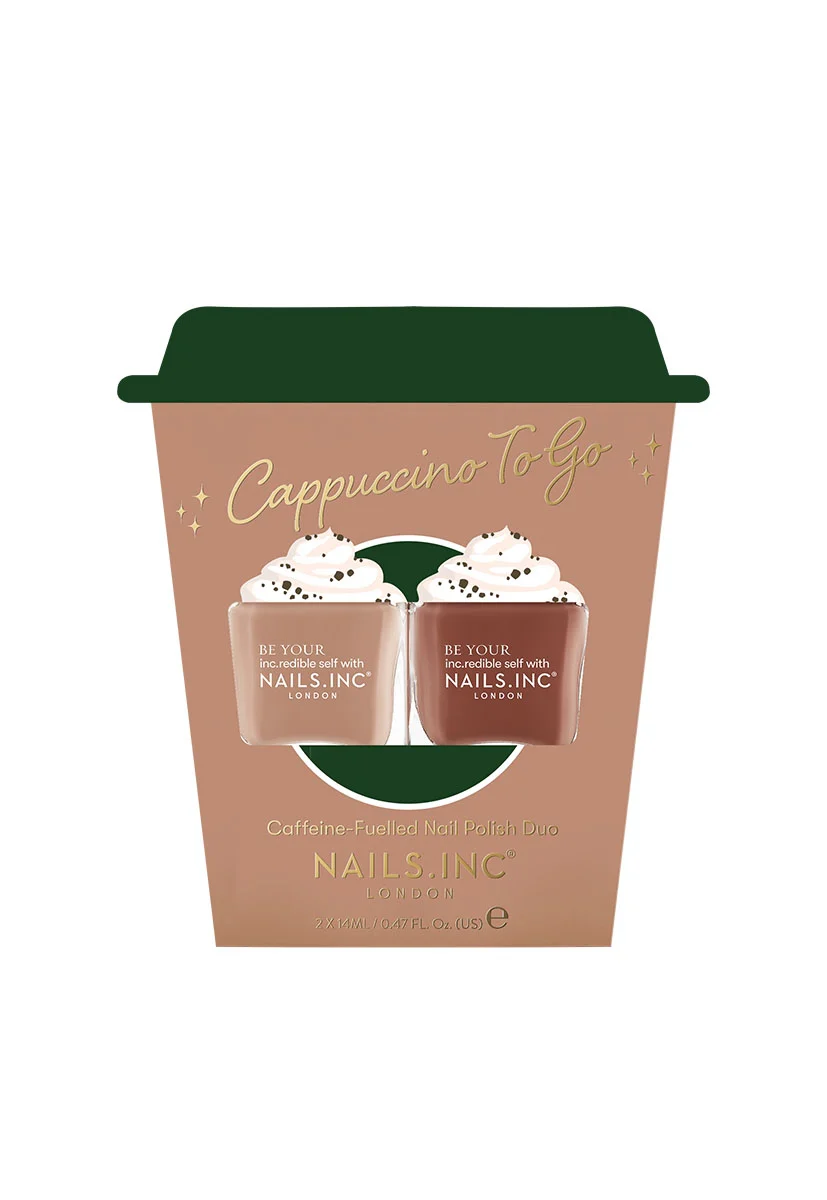 Cappuccino To Go Nail Polish Duo US