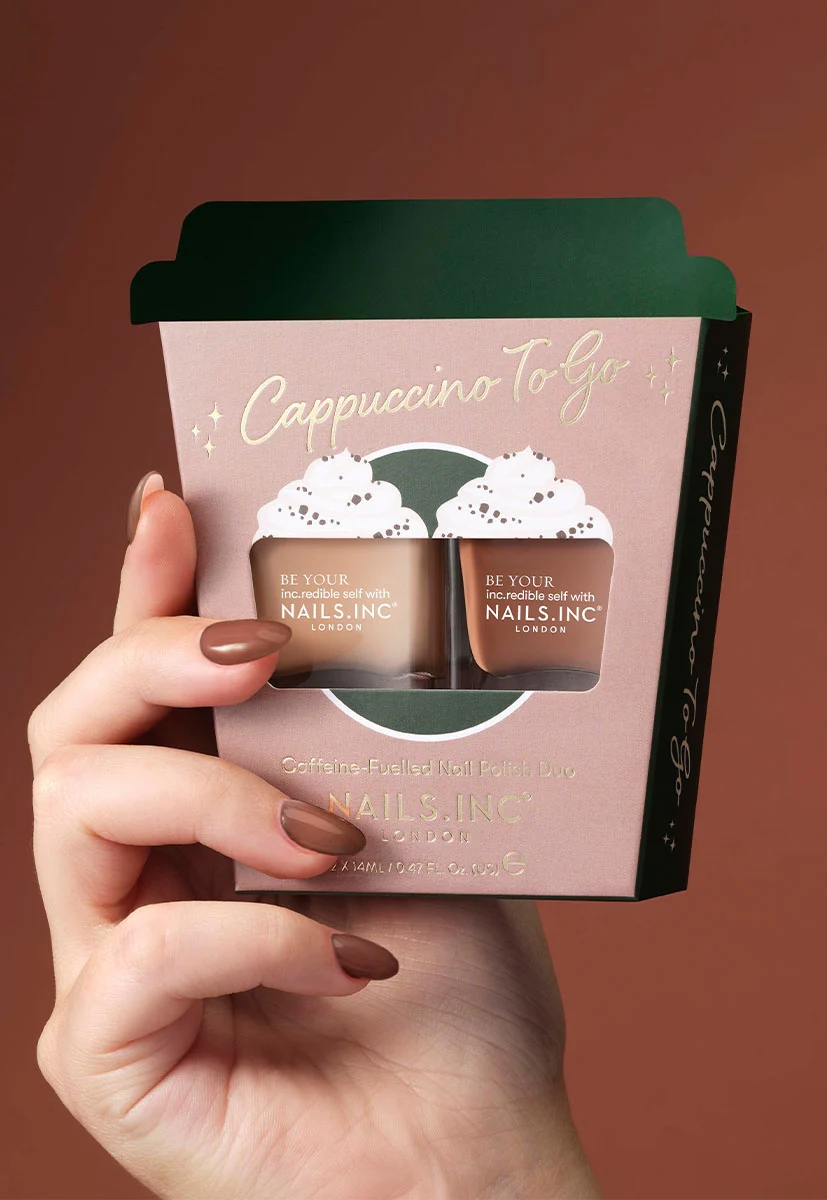 Cappuccino To Go Nail Polish Duo US - Image 2