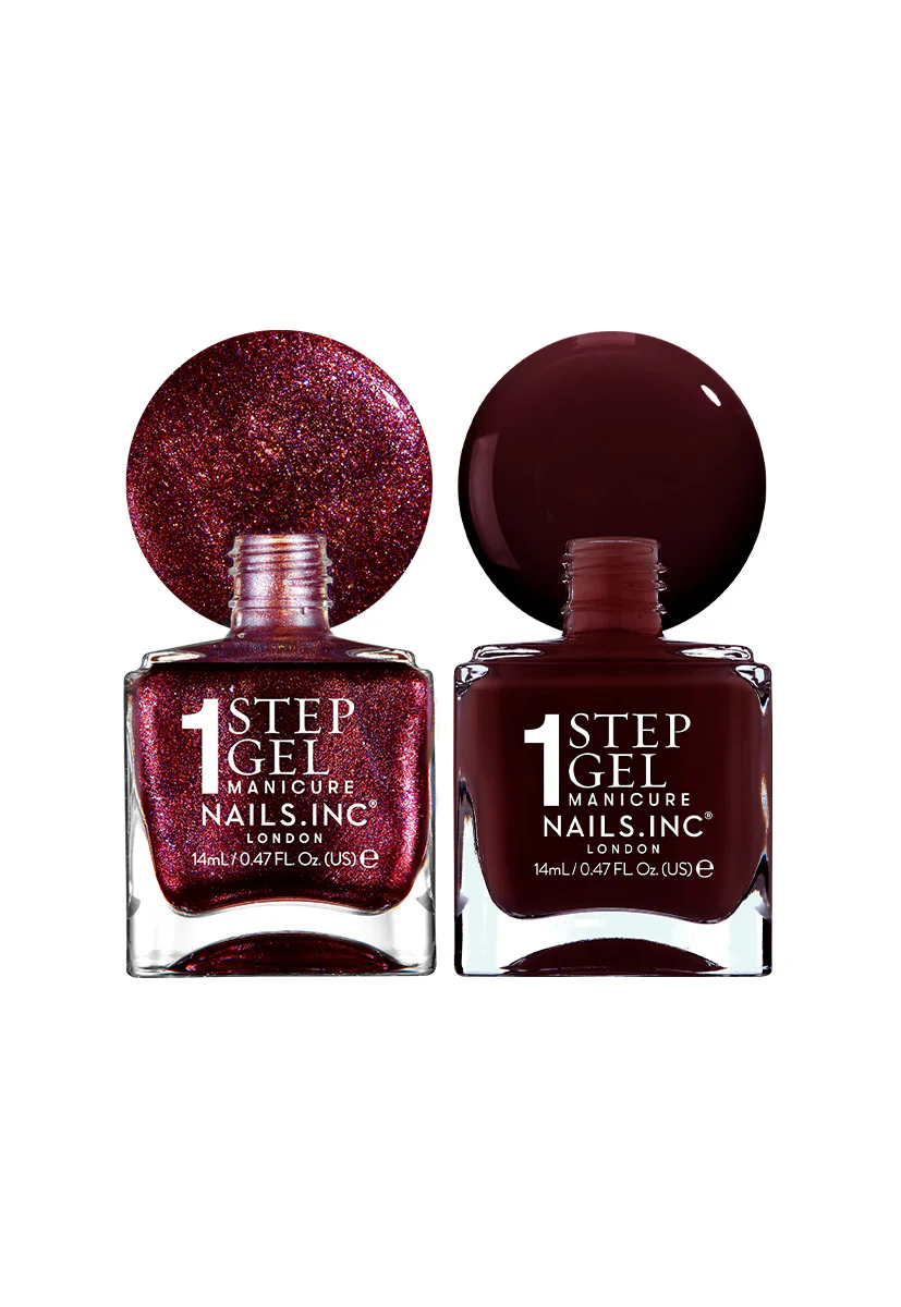Cherry Noir Nail Polish Duo US - Image 3