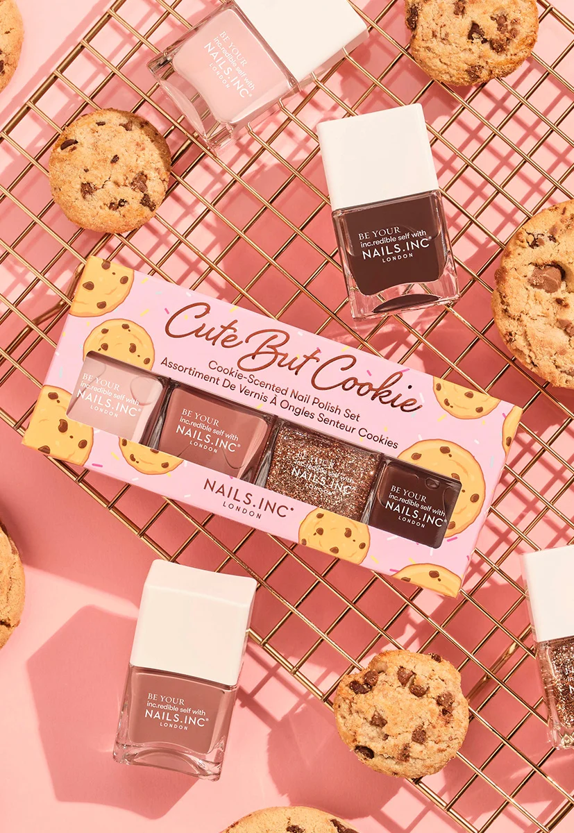 Cute But Cookie 4-Piece Cookie-Scented Nail Polish Set - Image 2