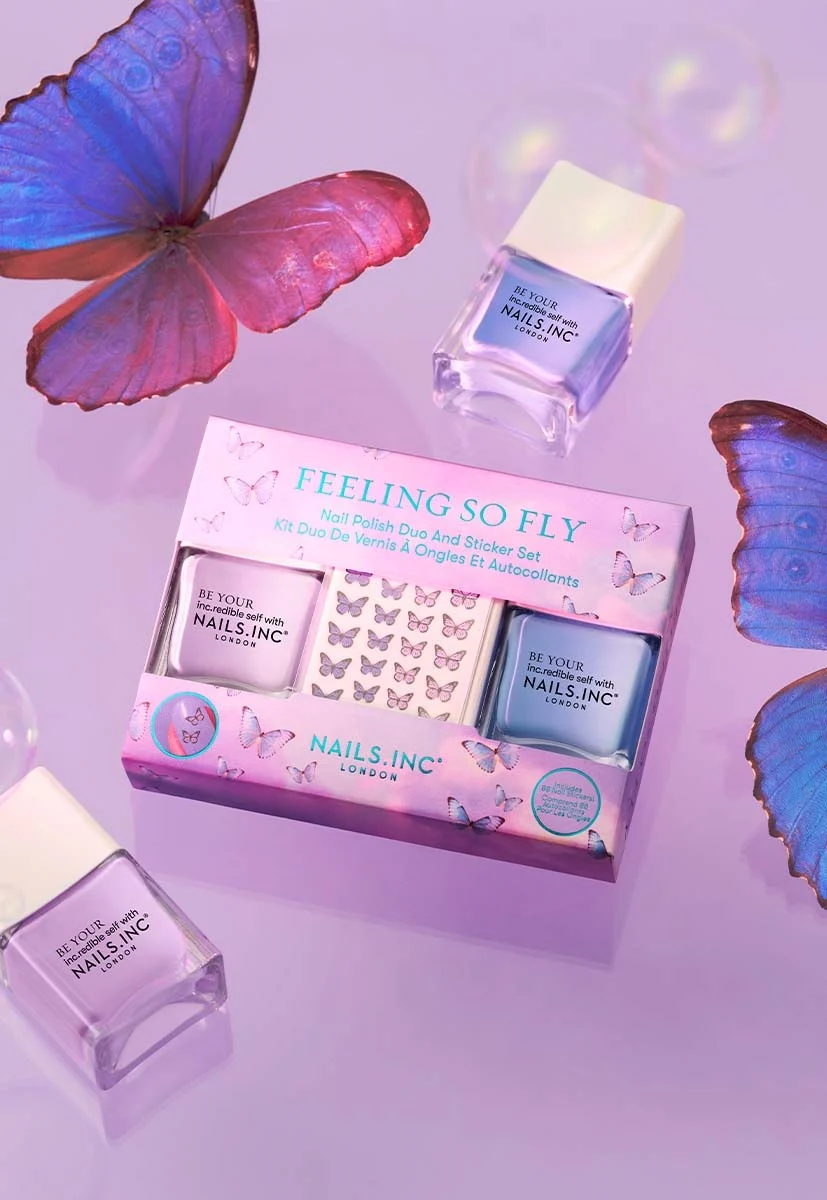 Feeling So Fly Nail Polish and Stickers Set - Image 2