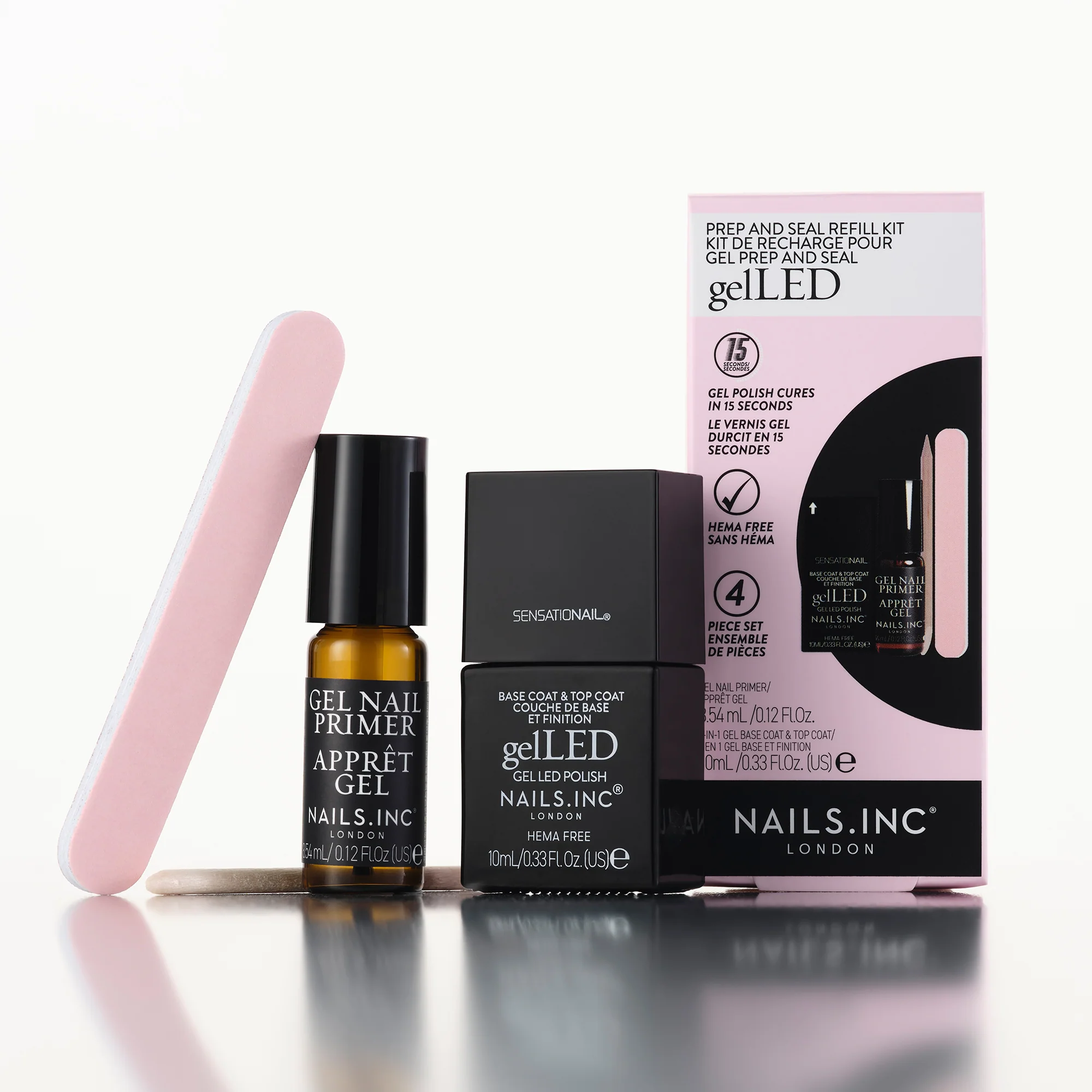 gelLED Prep and Seal Gel Refill Kit - Image 2