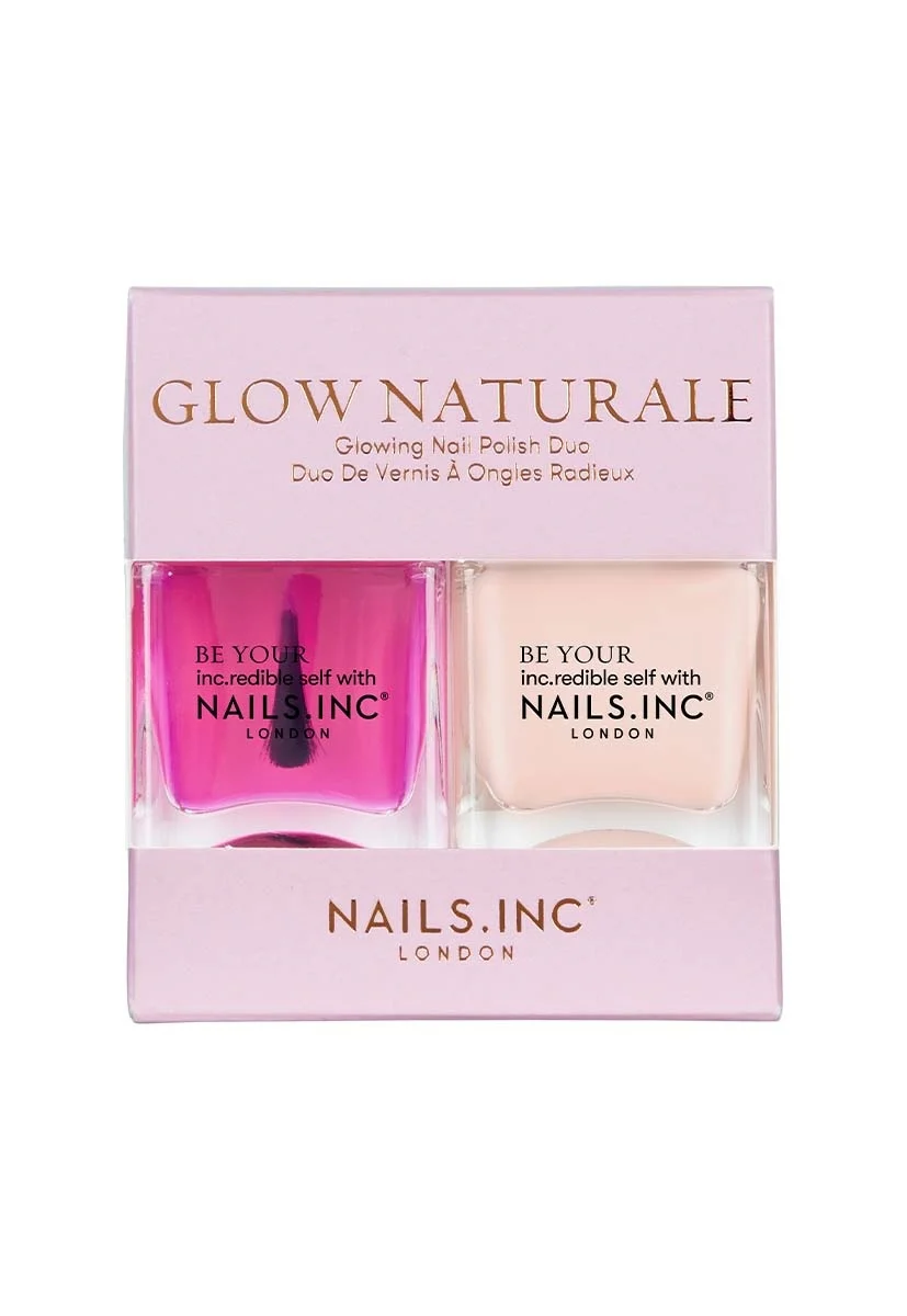 Glow Naturale Glowing Nail Polish Duo