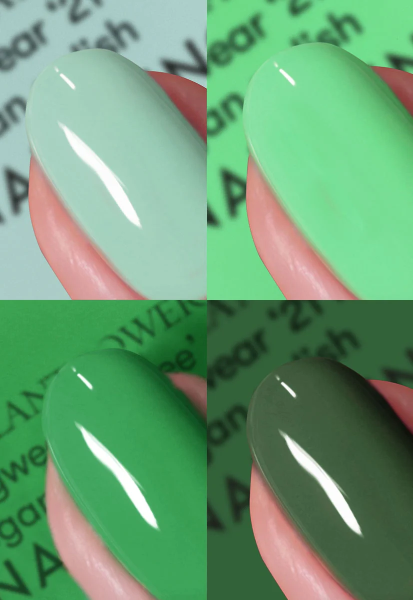 Go Green Today 4-Piece Nail Polish Set - Image 3