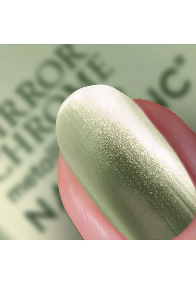 Go Your Chrome Way Olive Mirror Chrome Nail Polish - Image 2