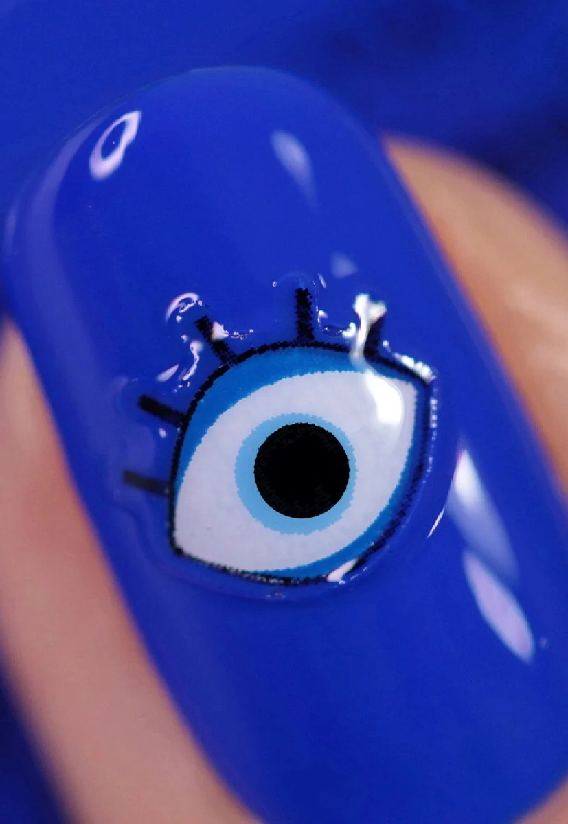 Made In Mykonos Nail Polish and Stickers Set - Image 3