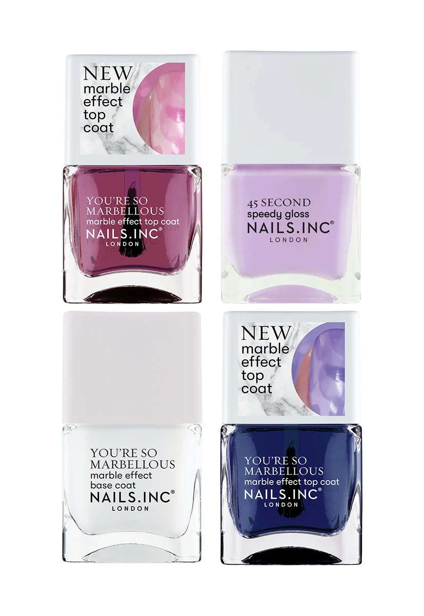 Marble Moment 4-Piece Nail Polish Set - Image 2