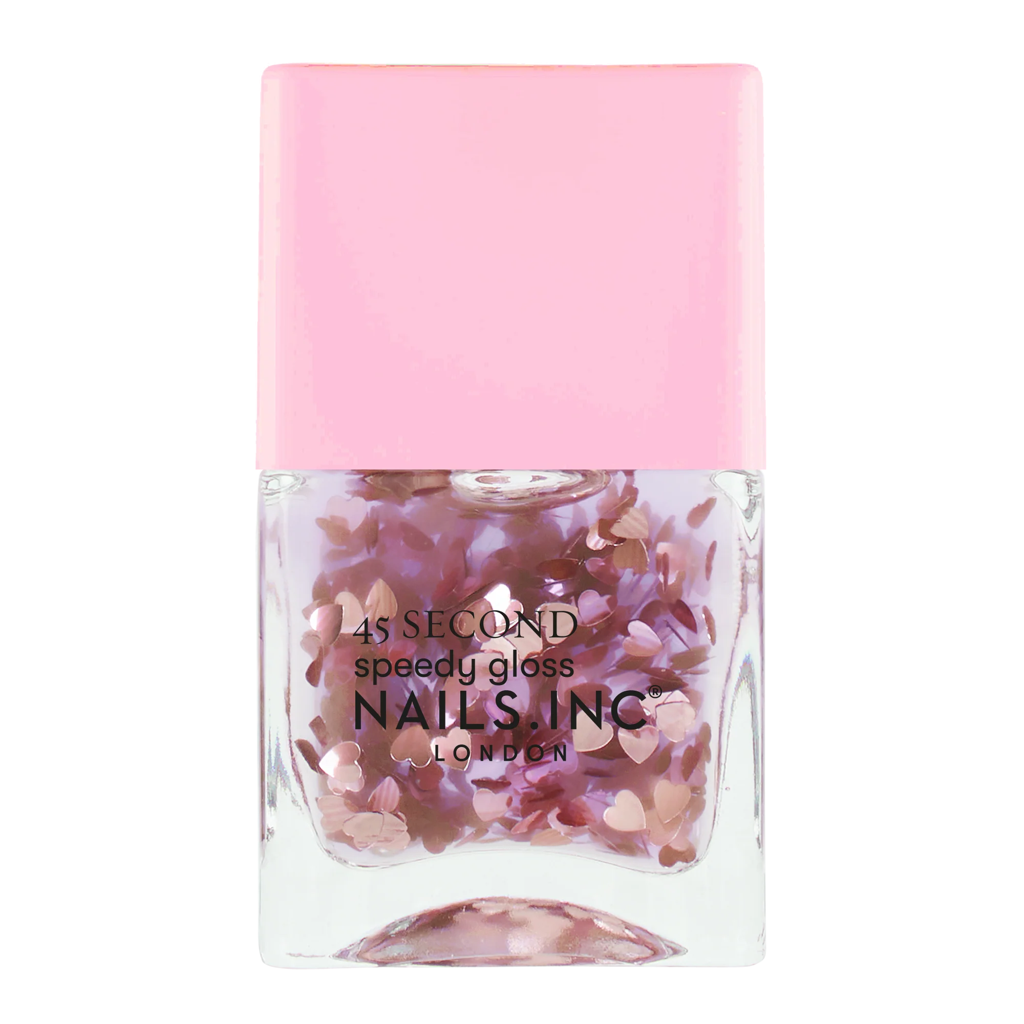 Margot Heart Topper - 45 Second Speedy Gloss Nail Polish US