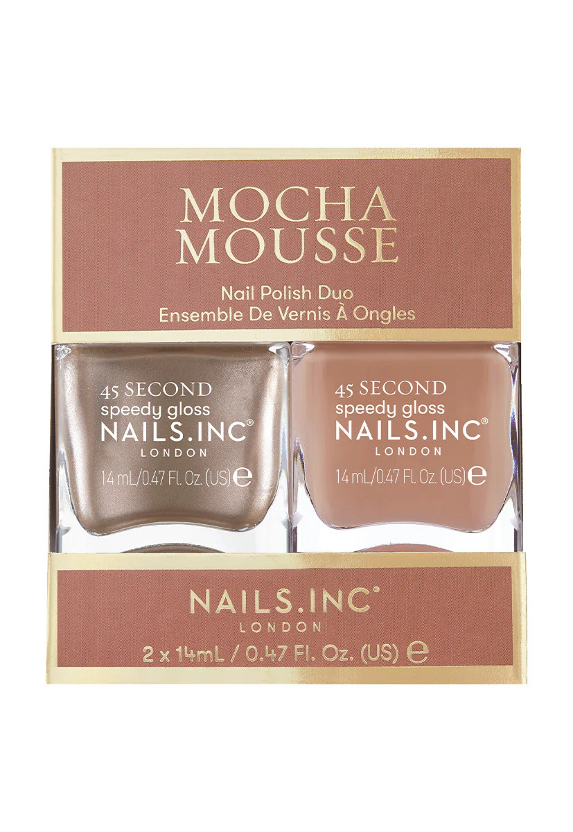 Mocha Mousse Nail Polish Duo US