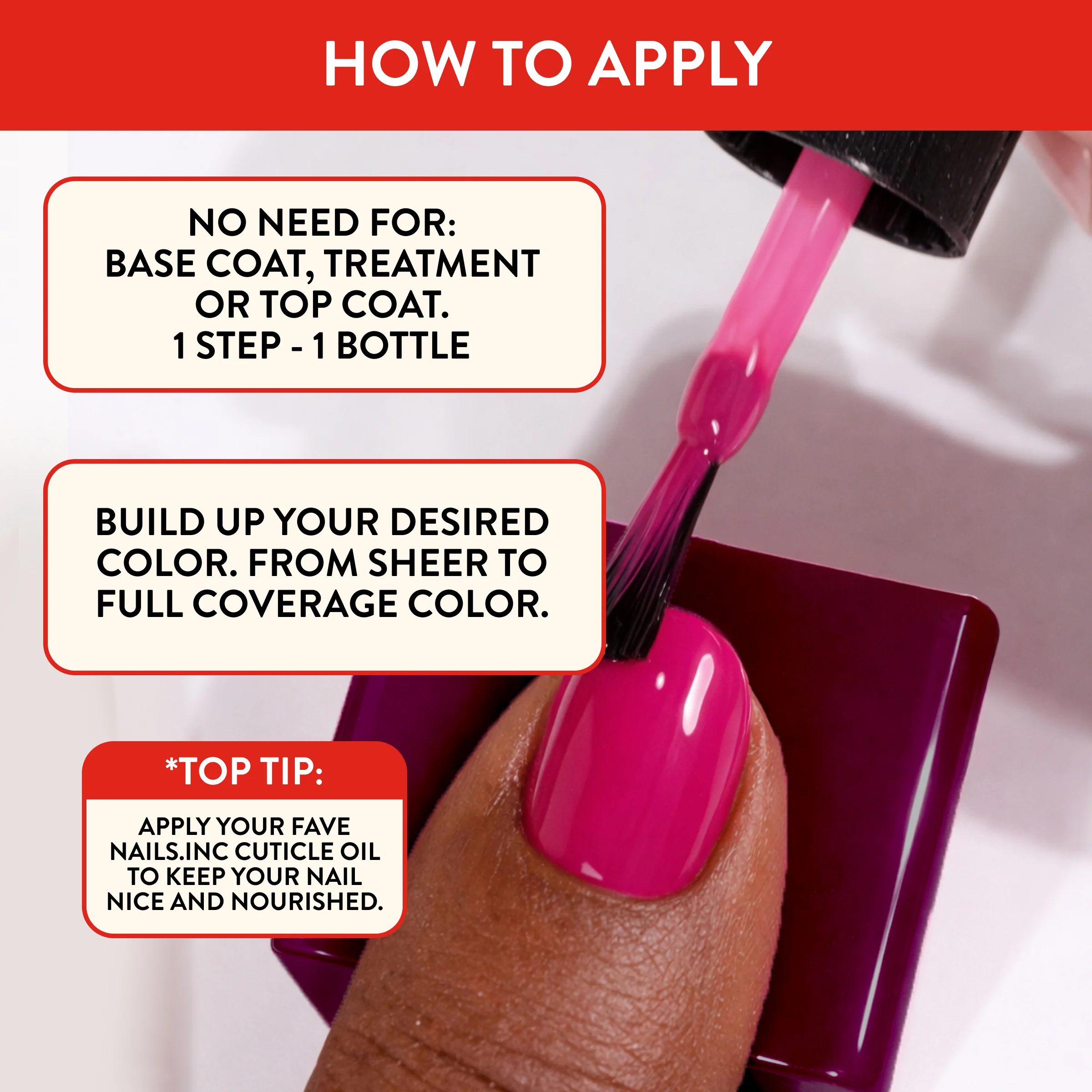 Nails.INC x Smucker’s® Berry Jam Packed - It’s Topless Jelly Effect 1-Step Gel-Like Scented Nail Polish - Image 6