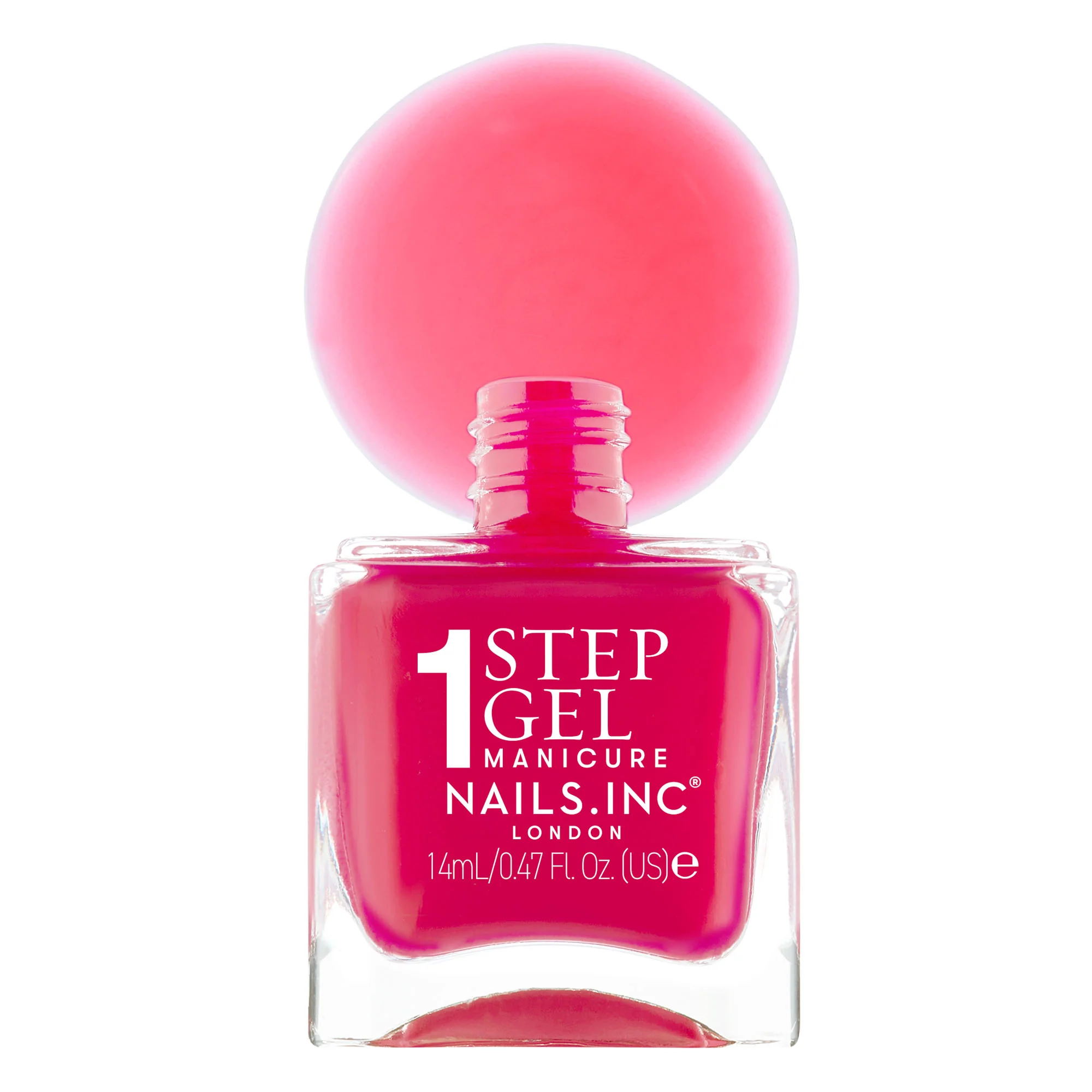 Nails.INC x Smucker’s® Raspberry Red-y - It’s Topless Jelly Effect 1-Step Gel-Like Scented Nail Polish - Image 4