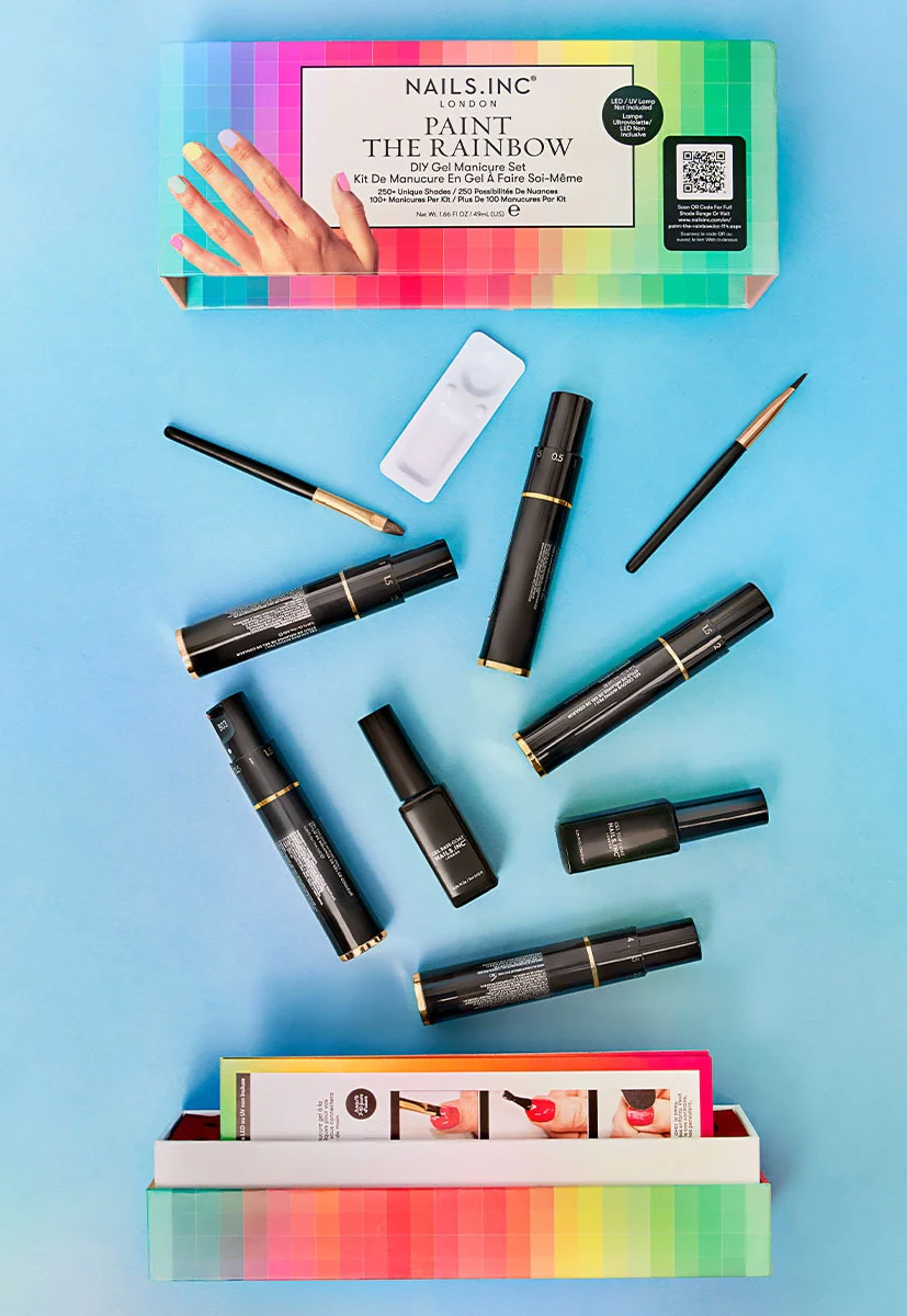 Paint The Rainbow DIY Gel Manicure Kit - Image 4