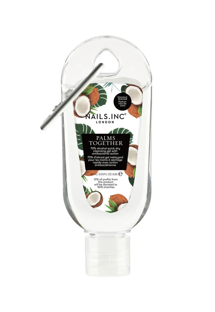 Palms Together Clipped Hand Gel Coconut Scent 60ml