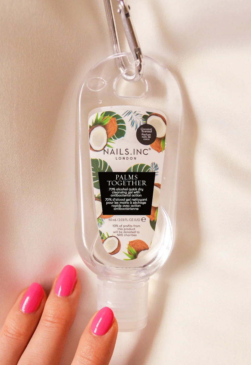 Palms Together Clipped Hand Gel Coconut Scent 60ml - Image 4