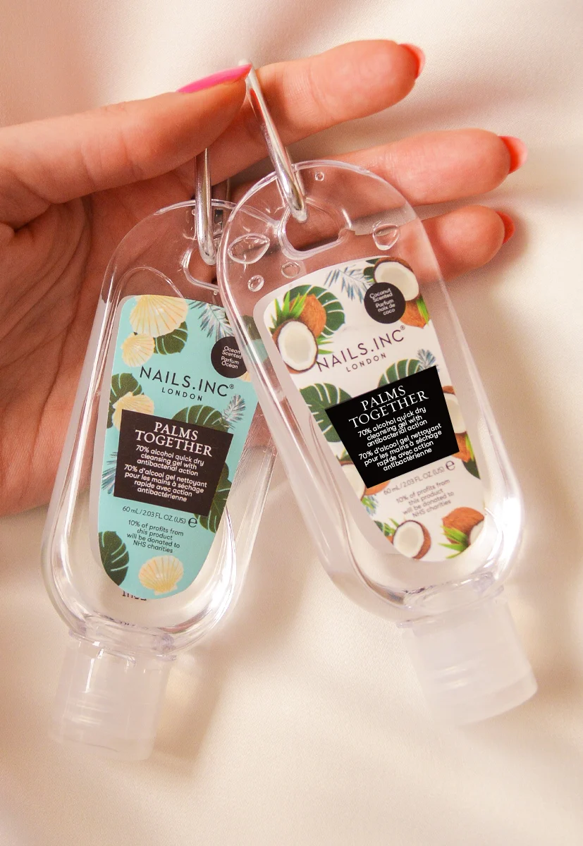 Palms Together Clipped Hand Gel Coconut Scent 60ml - Image 5
