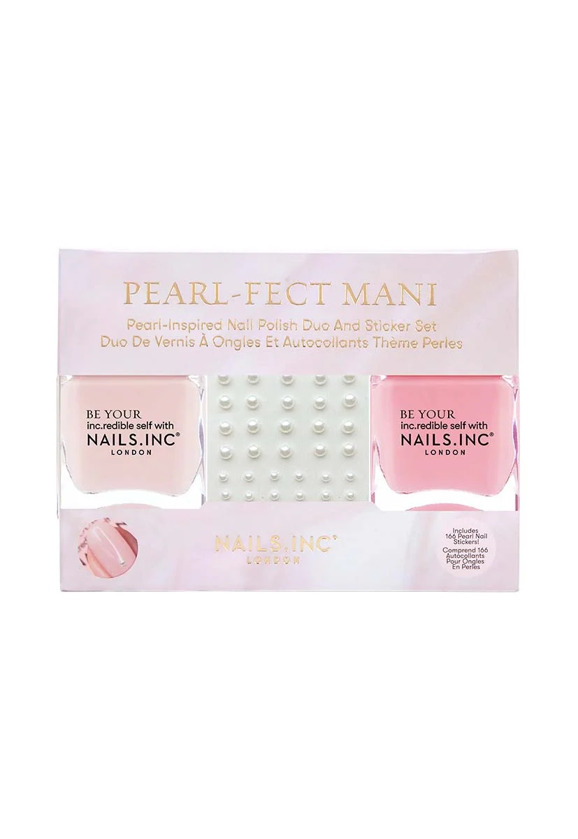 Pearl-Fect Mani Nail Polish and Sticker Set