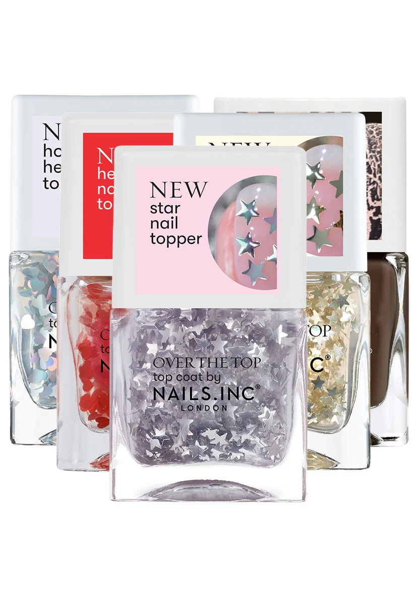 Showstopping In Spitalfields Star Confetti Topper Nail Polish - Image 6