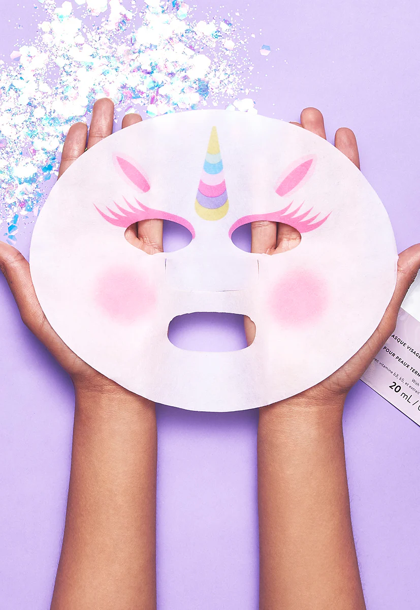 Sparkle Like A Unicorn Illuminating Face Mask - Image 4