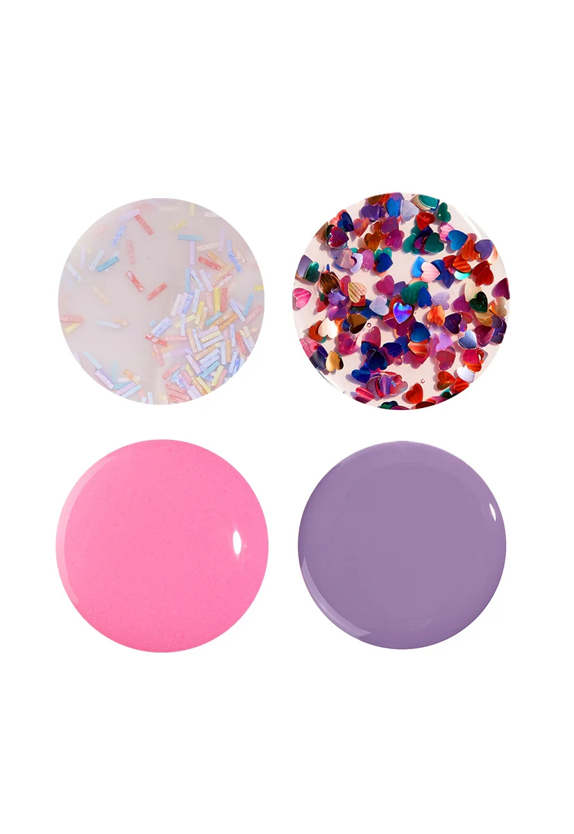 Sprinkled With Pink 4-Piece Nail Polish Set - Image 2