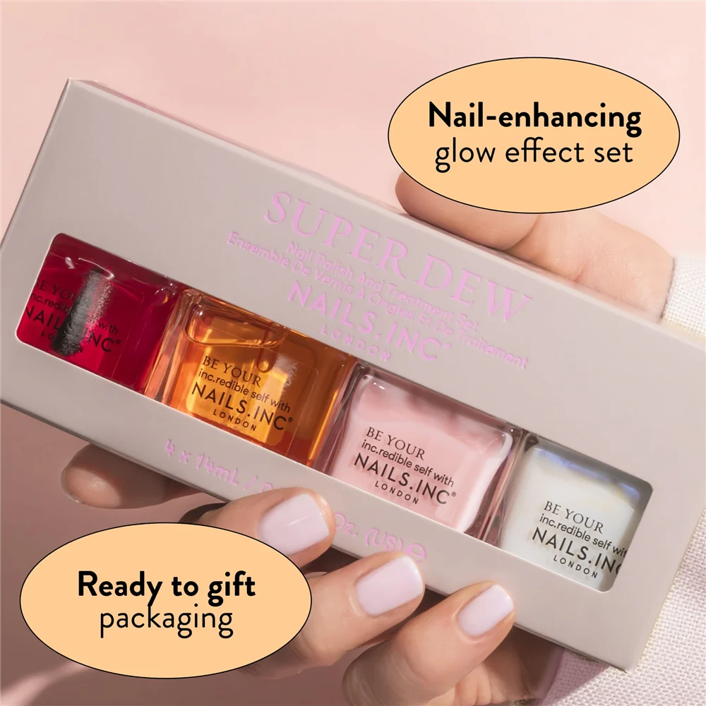 Super Dew 4-Piece Nail Polish Set - Image 3