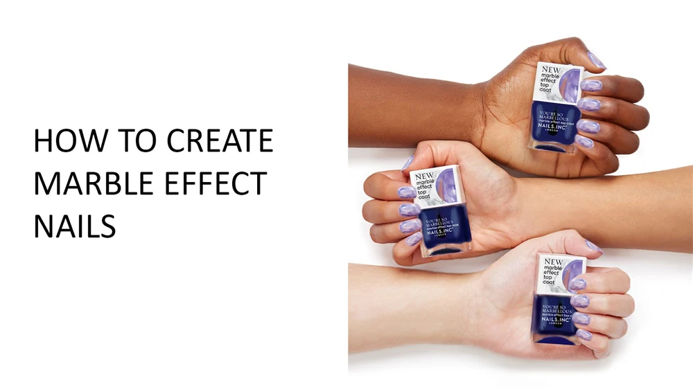 Taken for Granite Marble Effect Nail Polish - Image 3