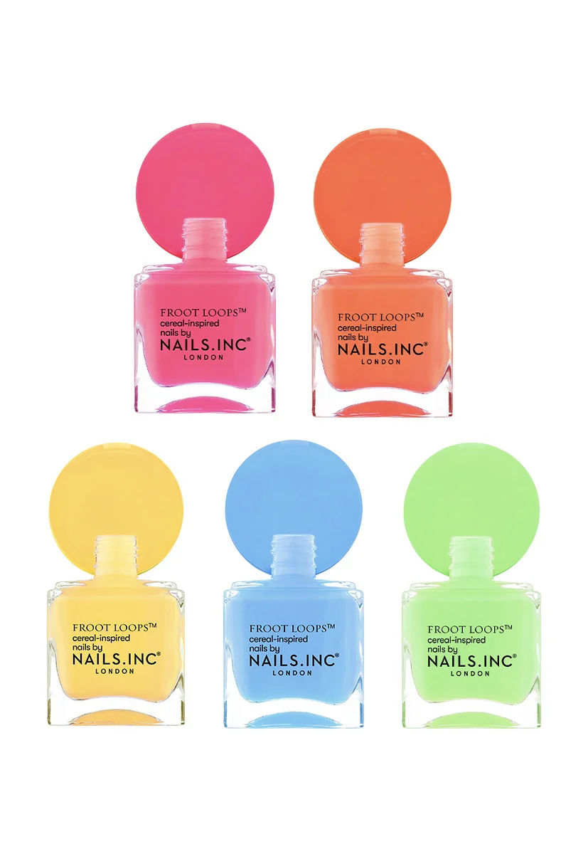 The Complete Nails.INC x Froot Loops™ 5-Piece Nail Polish Set - Image 4
