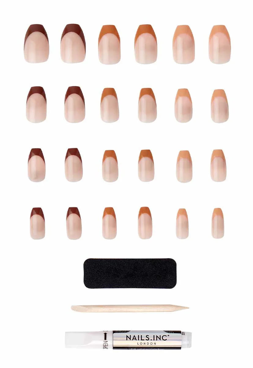 Tonal Tips Artificial Nails - Image 2