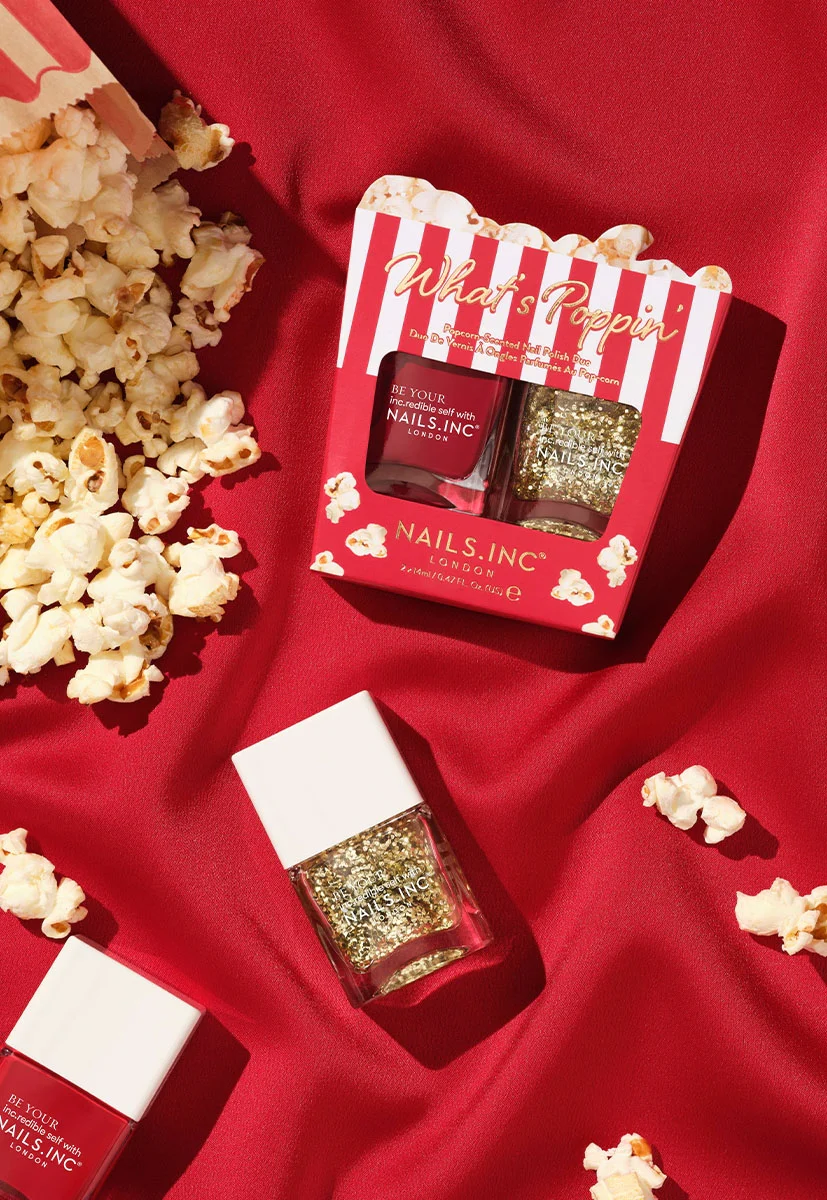 Whats Poppin' Popcorn-Scented Nail Polish Duo - Image 2